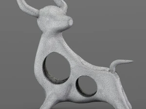cowbull decor 3D Model