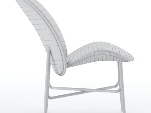 pode nihan armchair 3D मॉडल