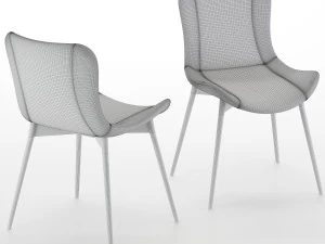 sillas de comedor cole Modelo 3D