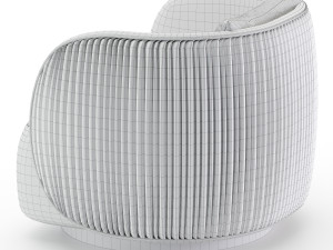 cantori bohemian armchair Modello 3D
