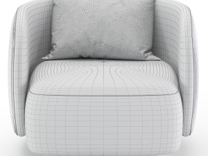 cantori bohemian armchair Modello 3D
