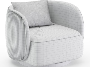 cantori bohemian armchair Modello 3D