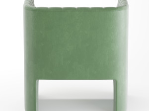 tradition loafer armchair Model 3D