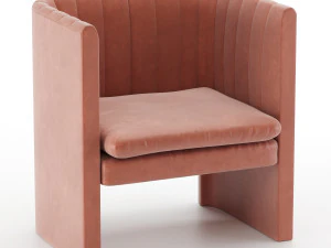 tradition loafer armchair 3D Model