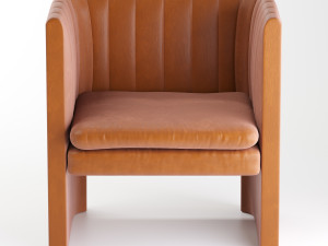 tradition loafer armchair Model 3D