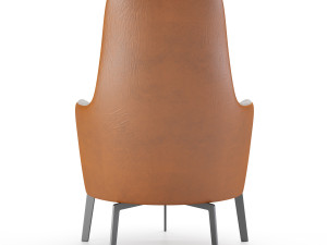 flexform guscioalto lounge chairs Modello 3D