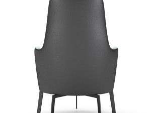 flexform guscioalto lounge chairs Modello 3D