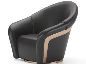 portofino armchair 3D Модель