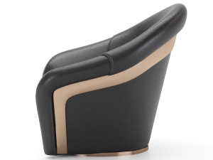 portofino armchair 3D Модель