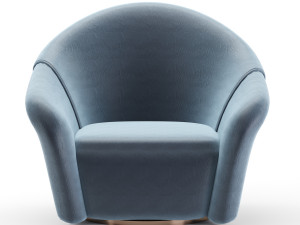 portofino armchair 3D Модель