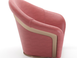 portofino armchair 3D Модель