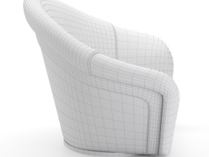 portofino armchair 3D Модель