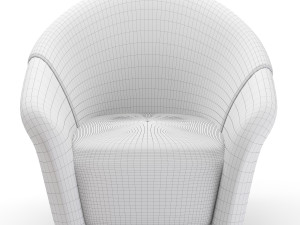 portofino armchair 3D Модель