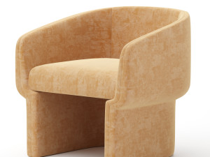 jessie accent chair 3D Model