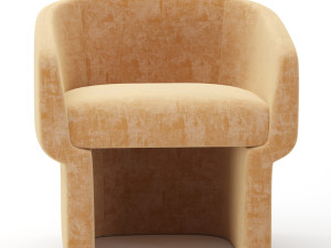 jessie accent chair 3D Model