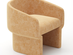 jessie accent chair 3D Model