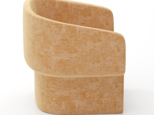 jessie accent chair 3D Model