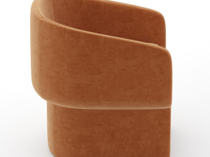 jessie accent chair 3D Model