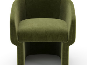 jessie accent chair 3D Model
