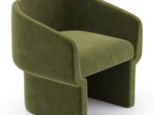 jessie accent chair 3D Model