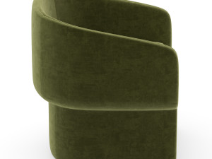jessie accent chair 3D Model