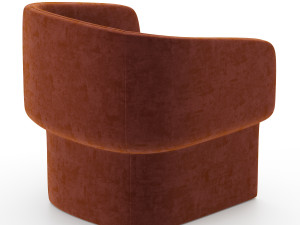jessie accent chair 3D Model