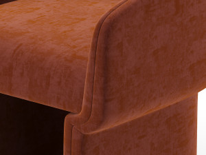 jessie accent chair 3D Model