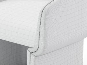 jessie accent chair 3D Model