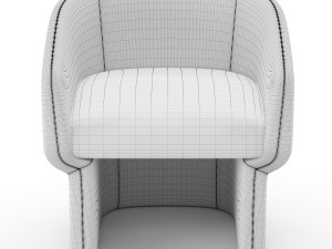 jessie accent chair 3D Model