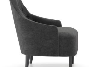berto salotti armchair 3D-Modell