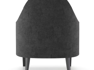 berto salotti armchair 3D-Modell