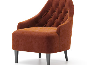 berto salotti armchair 3D-Modell