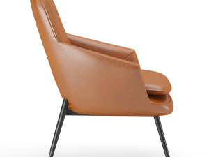 wendelbo hug lounge chai 3D Модель