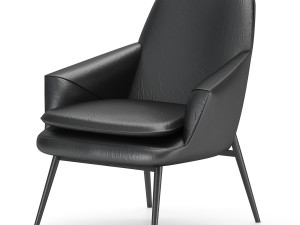 wendelbo hug lounge chai 3D Модель