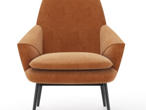 wendelbo hug lounge chai 3D Модель