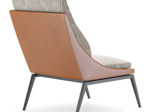 light milano armchair Modelo 3D