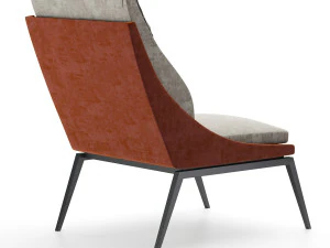 light milano armchair 3D Model
