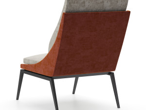 light milano armchair Modelo 3D