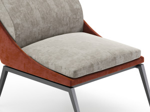 light milano armchair Modelo 3D