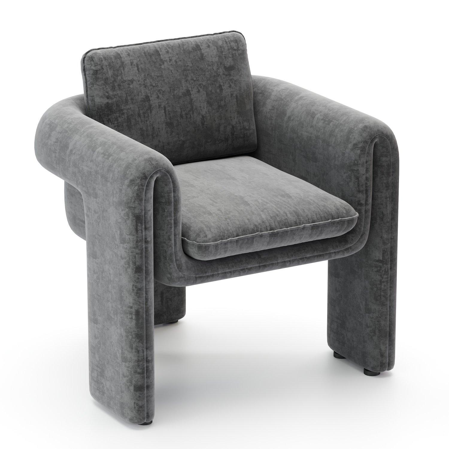 Floria velvet chair 3D Model in Chair 3DExport