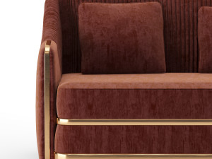 koket sofa Model 3D