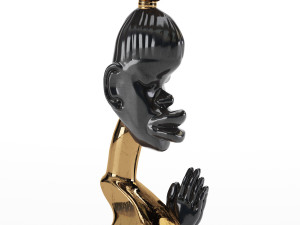 african pottery decor 3D Model