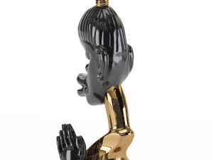 african pottery decor 3D Model