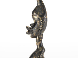 african pottery decor 3D Model