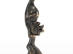 african pottery decor 3D Model