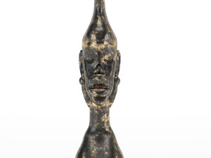african pottery decor 3D Model