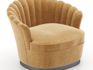zanaboni armchairs 3D 模型