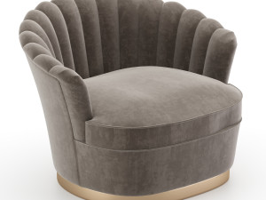 zanaboni armchairs 3D 模型