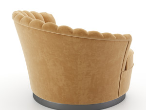 zanaboni armchairs 3D 模型