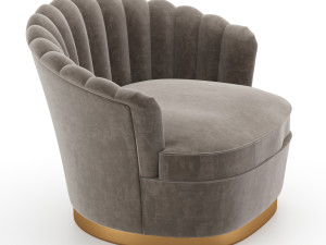 zanaboni armchairs 3D 模型